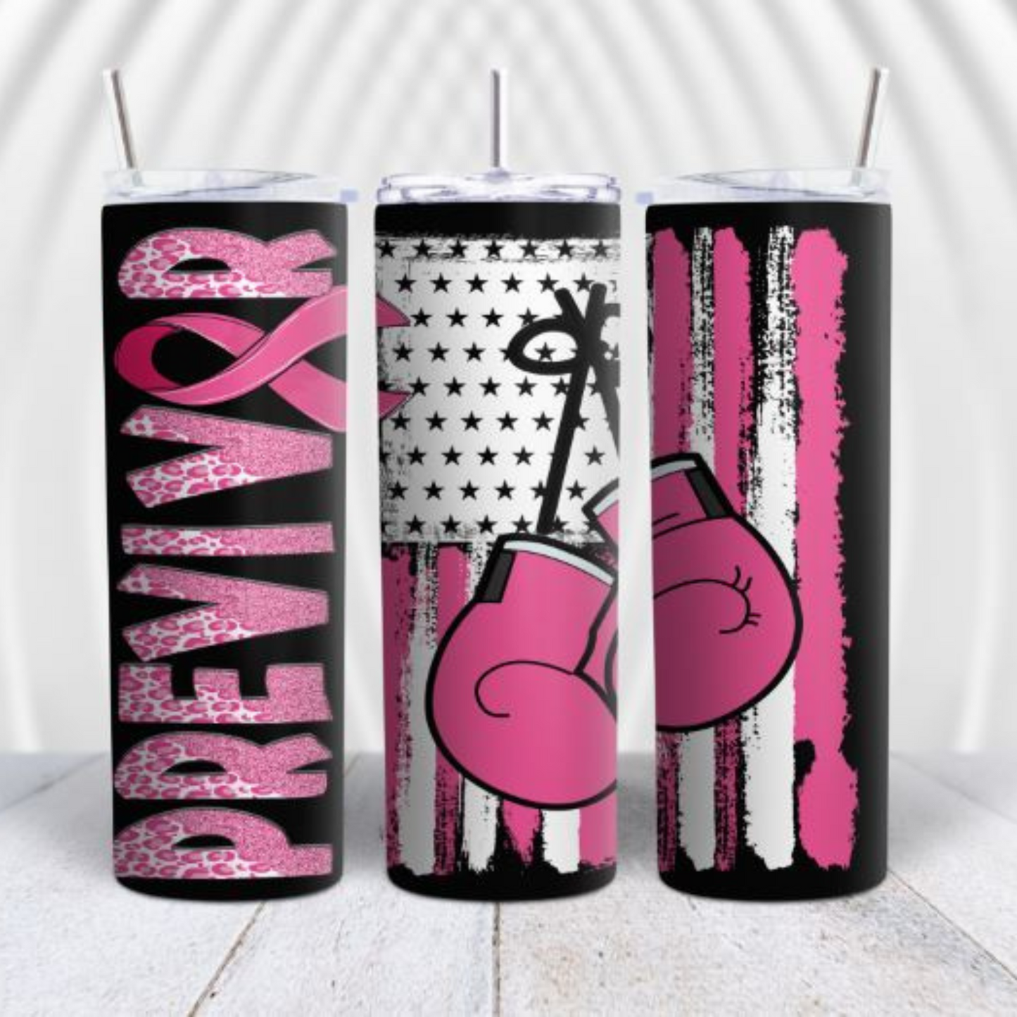 Breast Cancer Previvor 20oz Tumbler