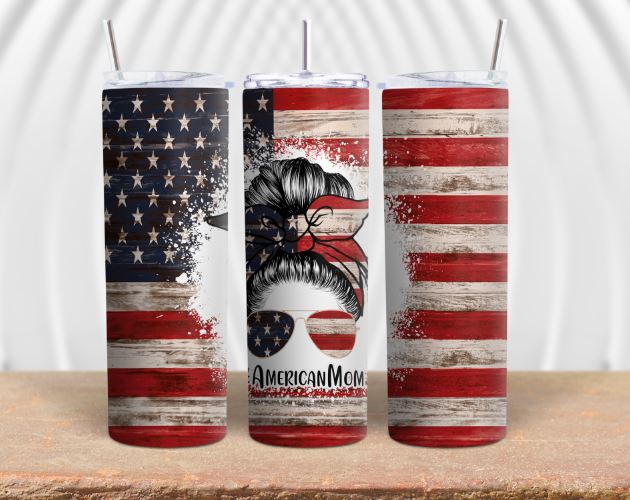 #American Mom Tumbler