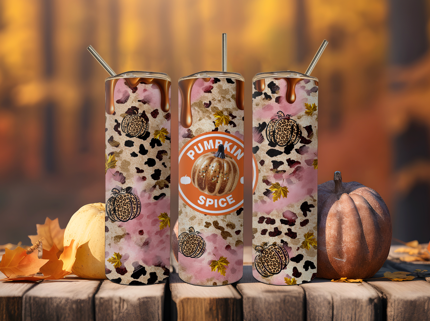 Pumpkin Spice 20oz Tumbler
