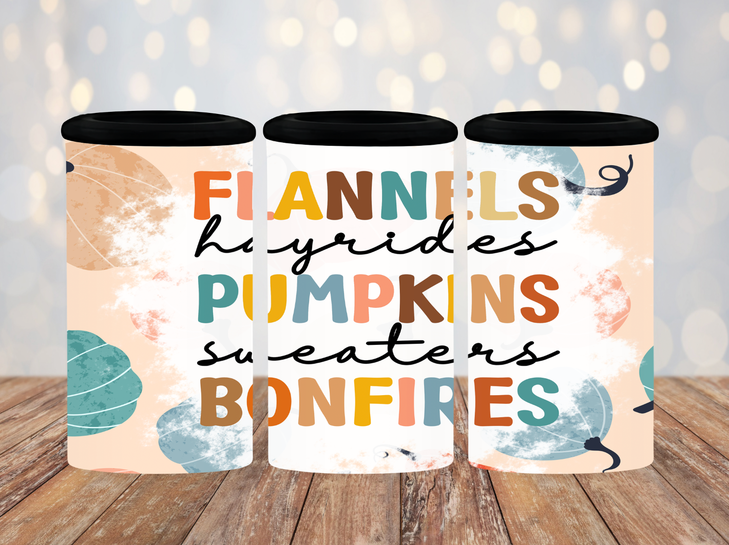 Flannels Pumpkins Bonfires Pumpkins 20oz Tumbler