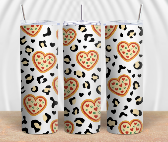 Pizza Animal Print 20oz Tumbler