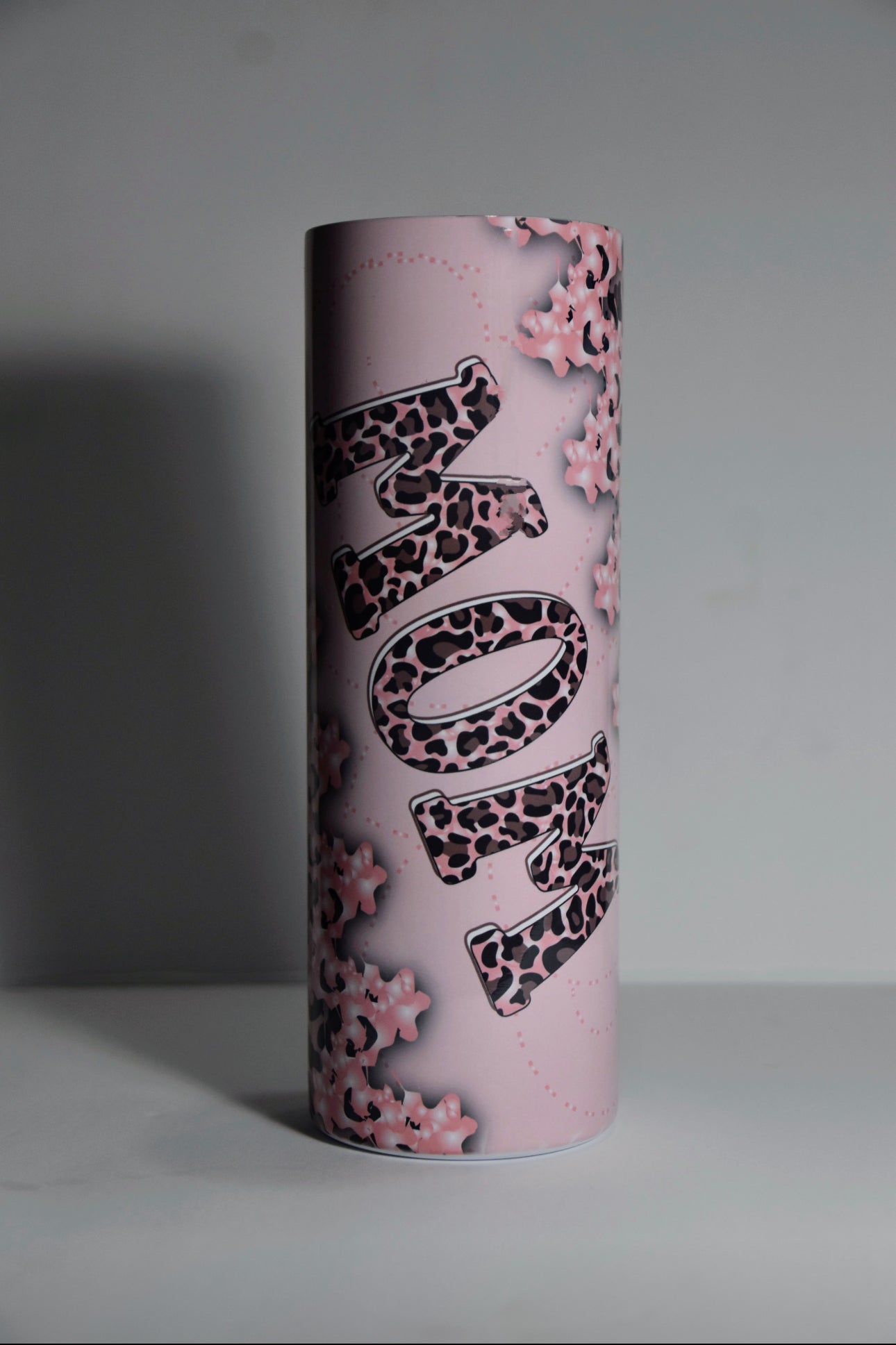 Mom Animal Print Tumbler