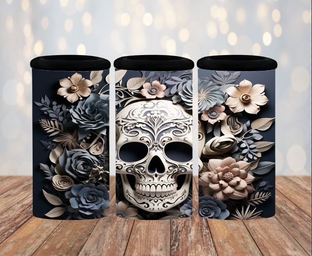 3D Skeleton Tumbler