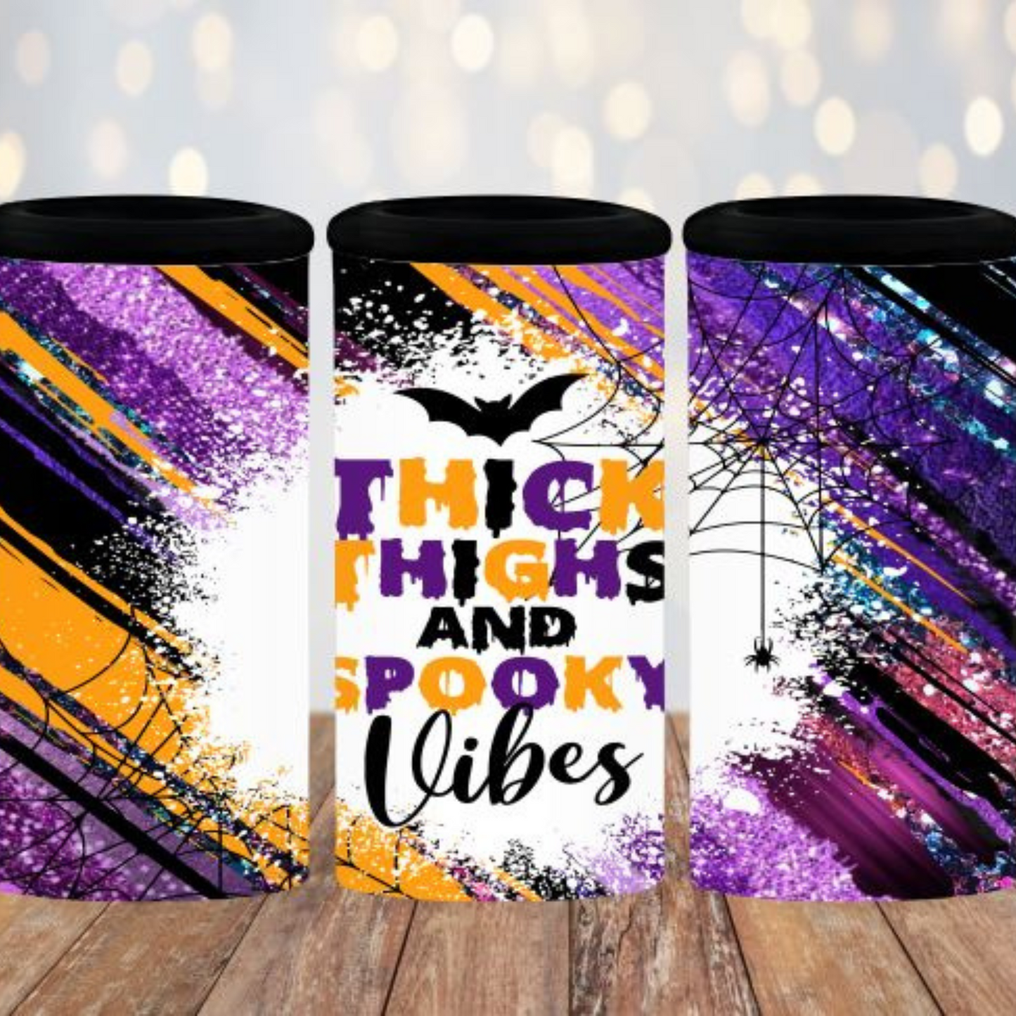 Thick Thighs & Spooky Vibes Tumbler