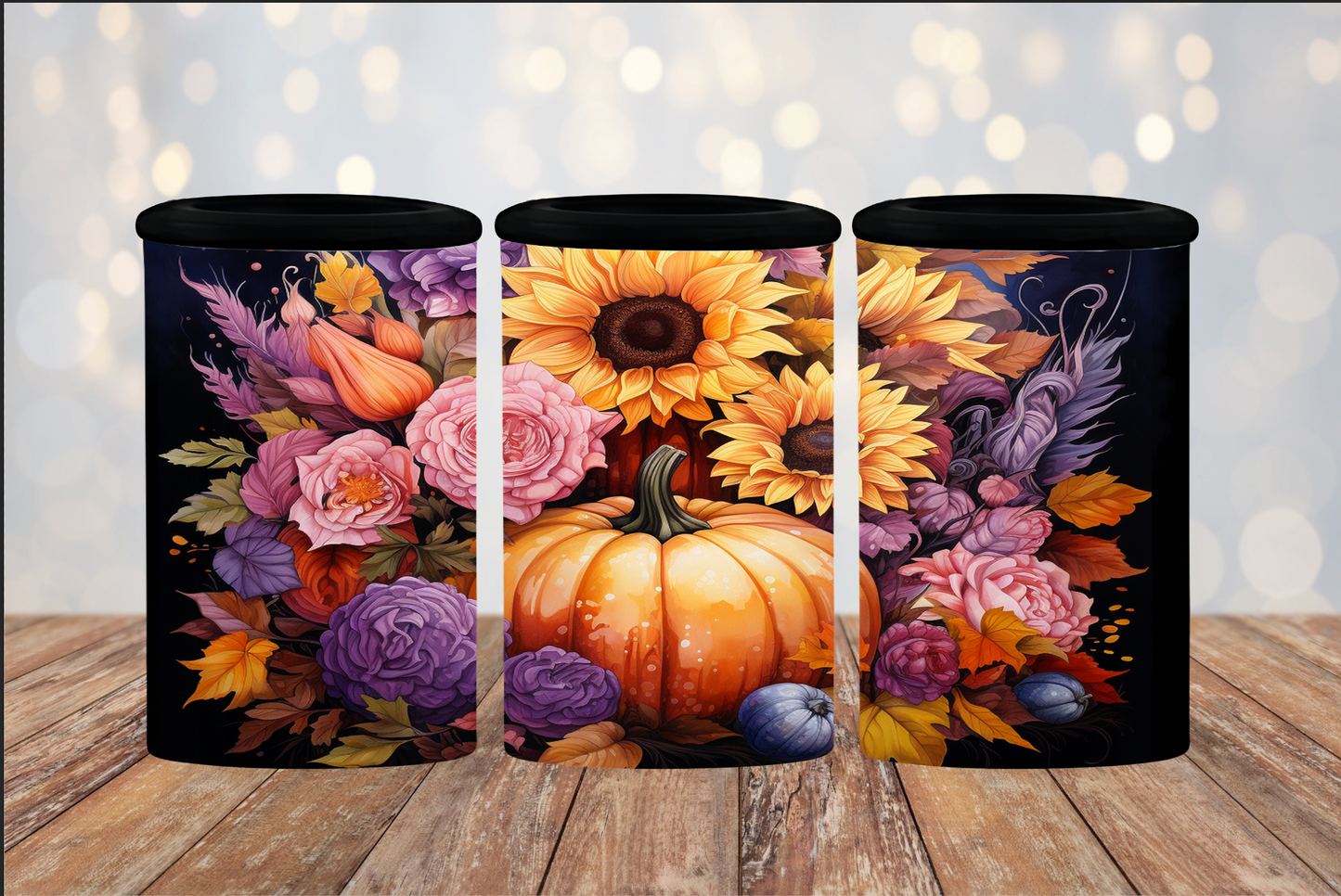 Pink & Purple Pumpkin Tumbler