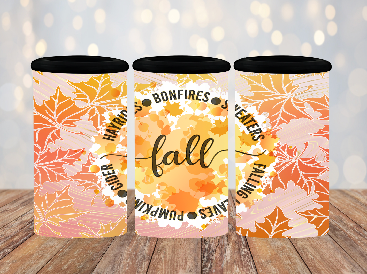 Flannels Pumpkins Bonfires Cider 20oz Tumbler