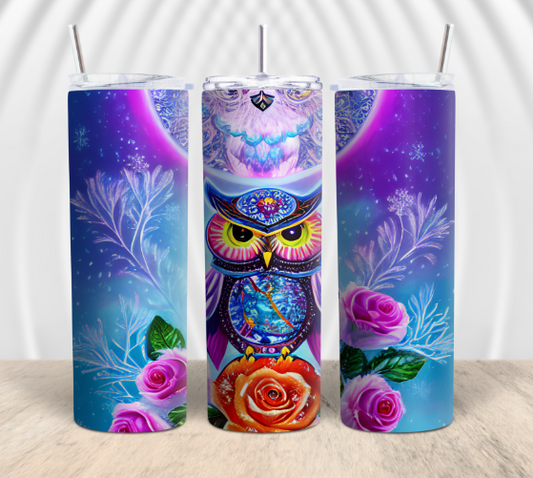 Owl 20 oz Water Tumbler