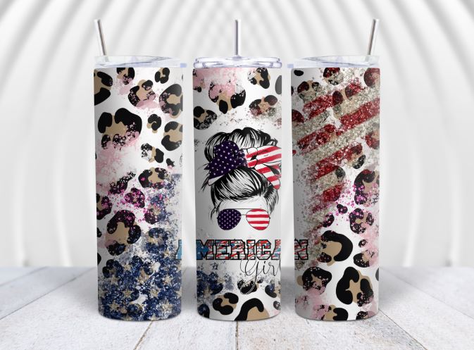 American Girl Tumbler